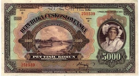 penize v modernich ceskych dejinach