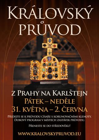 kralovsky pruvod plakat