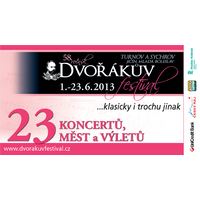 23 koncertů, měst a výletů – Dvořákův festival