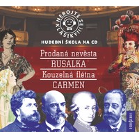 Prodaná nevěsta, Rusalka, Kouzelná flétna a Carmen spolu v jedné krabičce