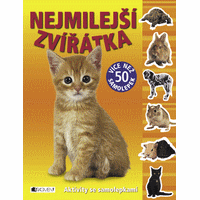 Nejmilejší zvířátka – pro děti, které rády lepí samolepky