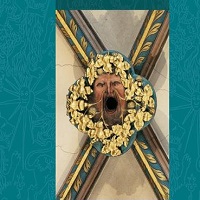 Středověký kaleidoskop pro muže s hůlkou