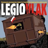 Legiovlak v areálu Masarykova nádraží v Praze