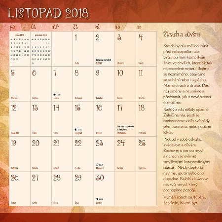 kalendar Miluj svuj zivot 201823 - kopie