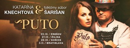 Katarína Knechtová a Šarišan s projektom PUTO pridávajú koncerty