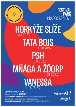 leto v parku plakat