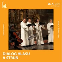 FOK uvede soubor Schola Gregoriana Pragensis v dialogu s violoncellistou Jiřím Bártou