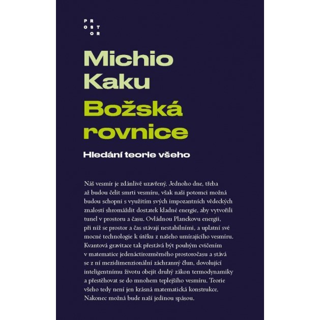 Božská rovnice o teorii relativity od popularizátora vědy