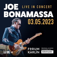 Kytarista Joe Bonamassa se po osmi letech vrací do Prahy