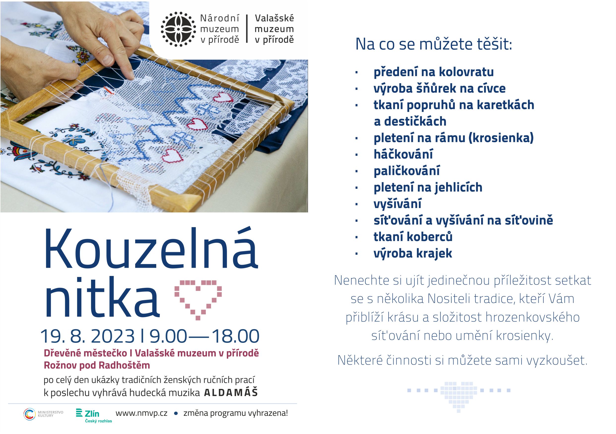 Letáček kouzelná nitka web