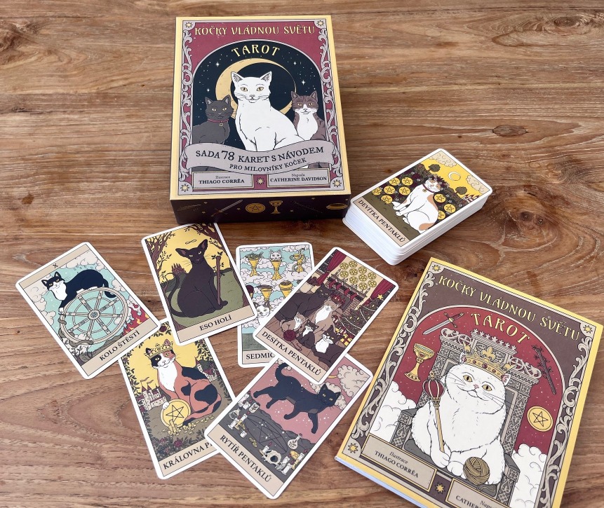 Kočky vládnou světu - tarot 2
