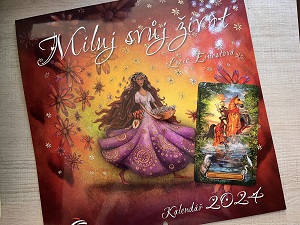 Nástěnný kalendář Miluj svůj život 2024