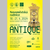 Největší a nejstabilnější český veletrh starožitností ANTIQUE slaví jubilejní padesátku