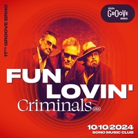 17. ročník festivalu Groove Brno zahušťuje program a vedle Electro Deluxe přidává Fun Lovin’ Criminals a Mezzoforte