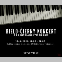 Bielo-čierny koncert pod nitrianskym nebom