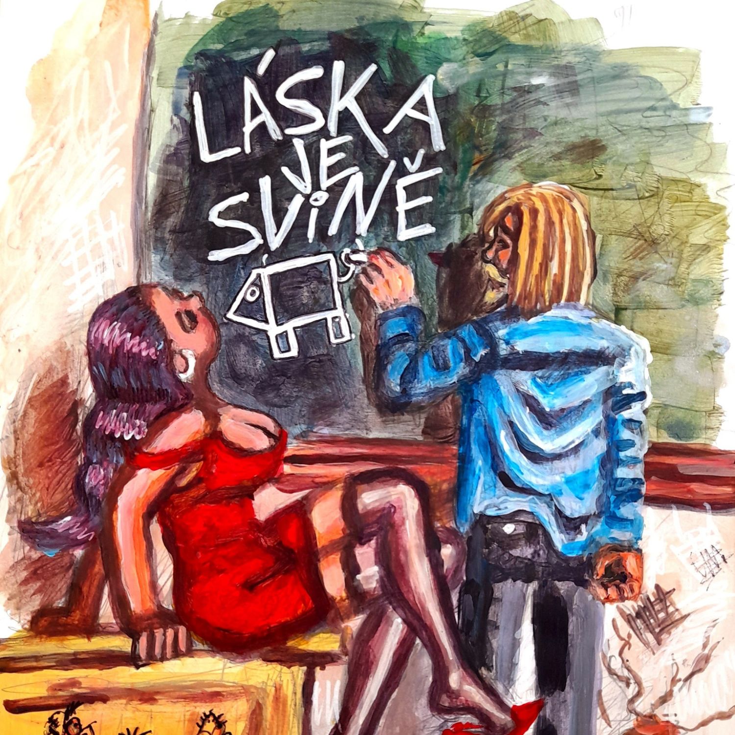 Láska je svině, poetický dialog o lásce