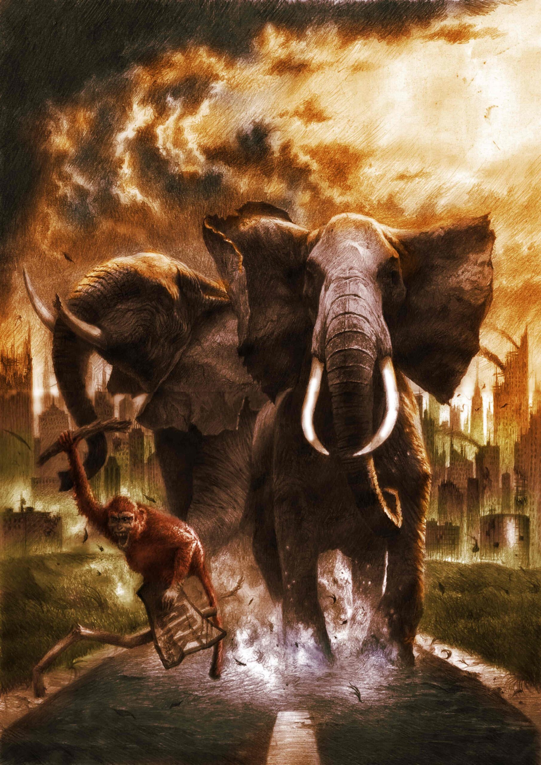 45 Nature strikes back Color 2