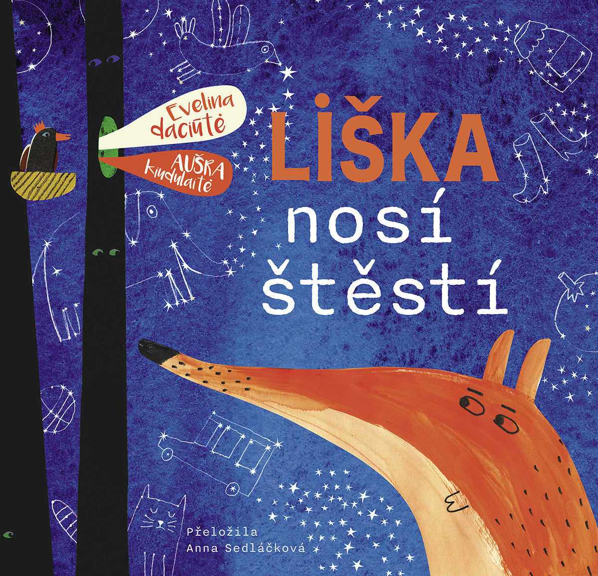 Knížka o lišce, co nosí štěstí