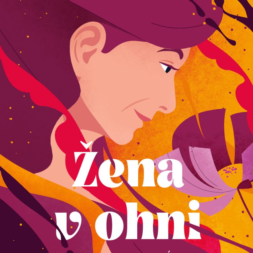Perex žena v ohni