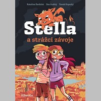 V nové knize Stella a strážci závoje vás čeká fantastické komiksové dobrodružství ze skryté Prahy