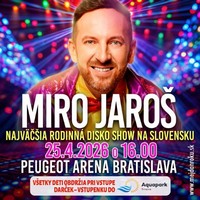 Miro Jaroš chystá rodinnú diskoshow