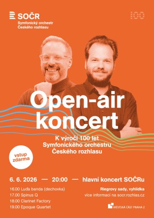 SOCR Open-air koncert plakat