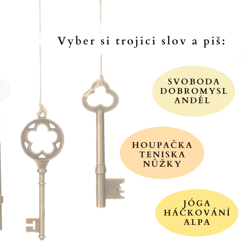 Vyhodnocení literární soutěže: Tři slova jako klíč