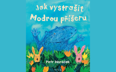 Nová kniha o oblíbené modré příšeře od Petra Horáčka
