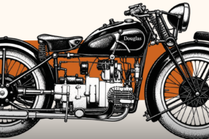 Za historickými anglickými motocykly Douglas do Technického muzea v Brně